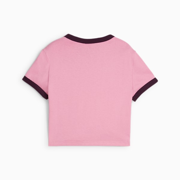 DOWNTOWN Graphic Baby Tee Women, Mauved Out, large-ZAF