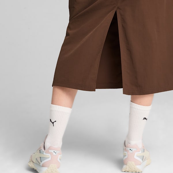 DOWNTOWN Cargo Midi Skirt Women, Espresso Brown, large-ZAF