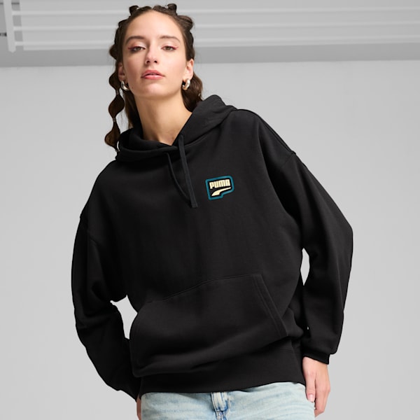 Buzo DOWNTOWN Oversized, PUMA Black, large-ARG