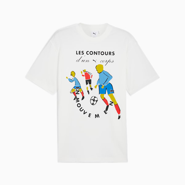 Remera estampada Players Lane para hombre, PUMA White, large-ARG