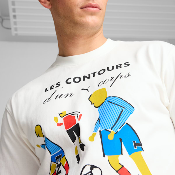 Remera estampada Players Lane para hombre, PUMA White, large-ARG