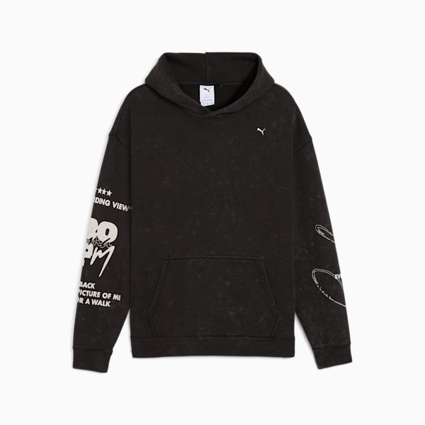 Buzo extragrande con capucha UNTERGRUND, PUMA Black, large-ARG