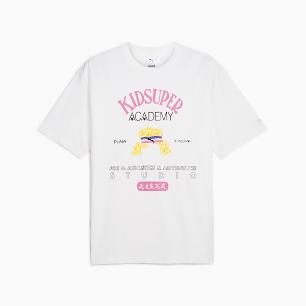 PUMA x KIDSUPER Graphic Tee Men, PUMA White, large-MEX