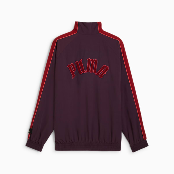 PLAY LOUD T7 Track Jacket Unisex, Midnight Plum, large-ZAF