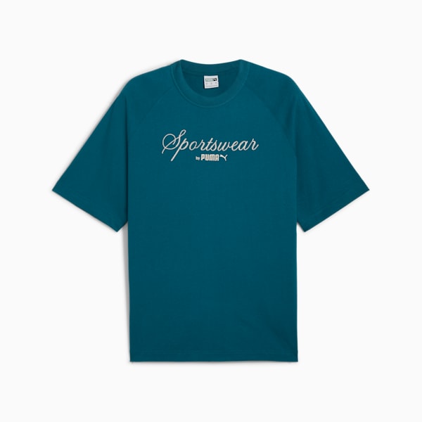 CLASSICS+ Oversized Tee Men, Cold Green, large-ZAF