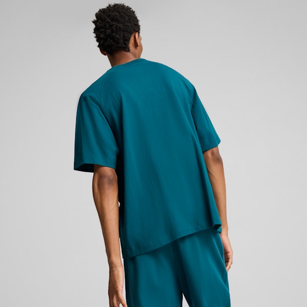 CLASSICS+ Oversized Tee Men, Cold Green, large-ZAF