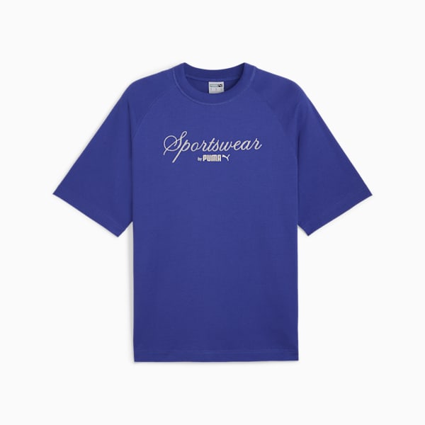 Remera CLASSICS+ extragrande para hombre, Lapis Lazuli, large-ARG