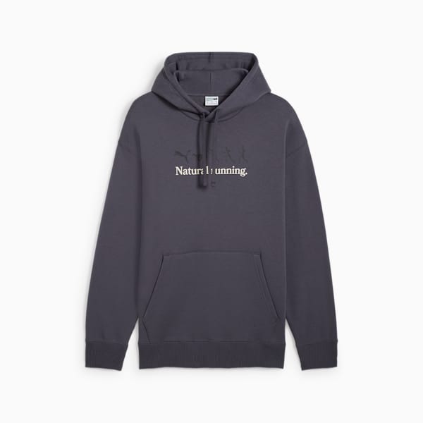 Buzo con capucha CLUB DE COURSE unisex, Galactic Gray, large-ARG