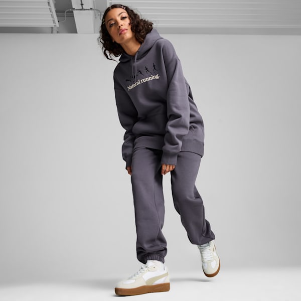 Buzo con capucha CLUB DE COURSE unisex, Galactic Gray, large-ARG