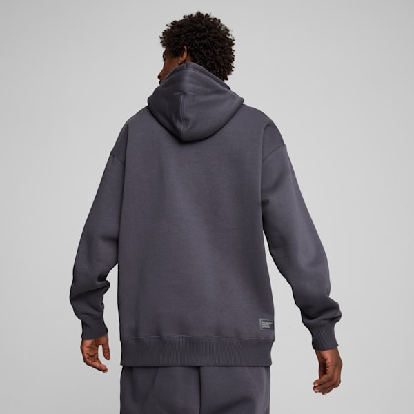 Buzo con capucha CLUB DE COURSE unisex, Galactic Gray, large-ARG
