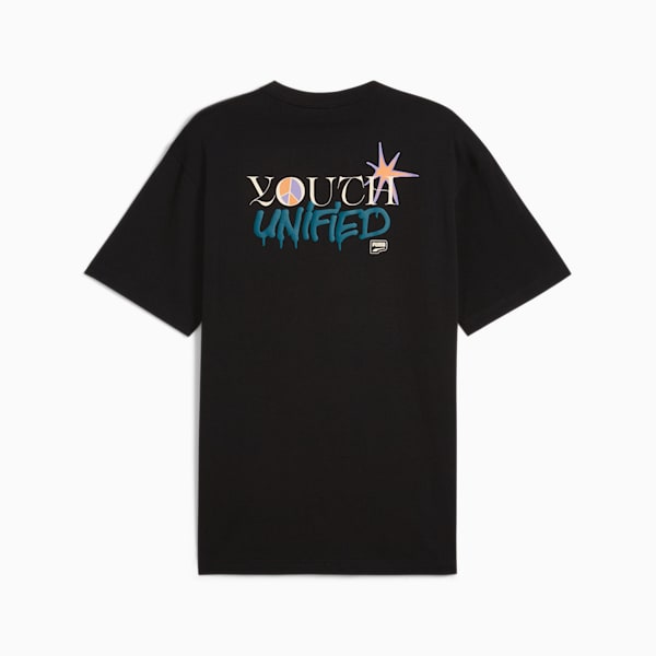 Remera Downtown Relaxed Graphic, PUMA Black, large-ARG