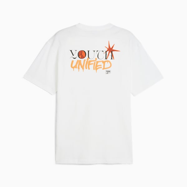Remera Downtown Relaxed Graphic, PUMA White, large-ARG