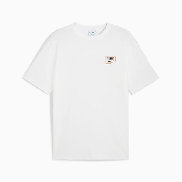 Remera Downtown Relaxed Graphic, PUMA White, large-ARG