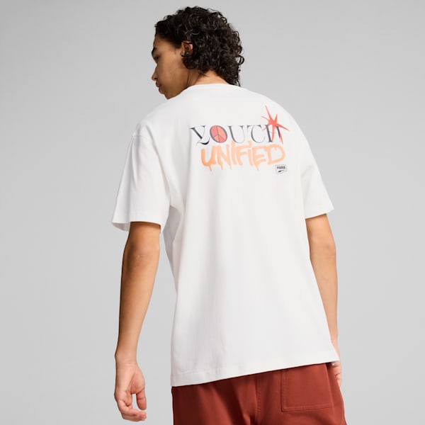 Remera Downtown Relaxed Graphic, PUMA White, large-ARG