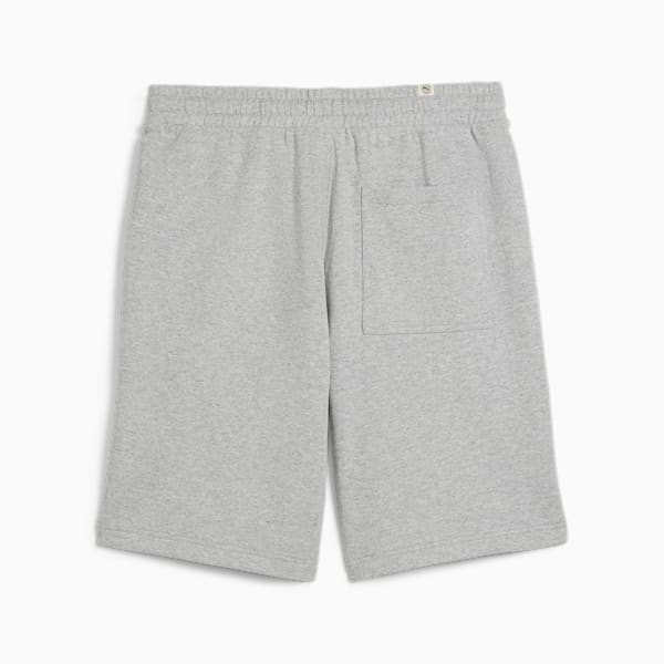 DOWNTOWN Relaxed Shorts Unisex, Light Gray Heather, large-MEX