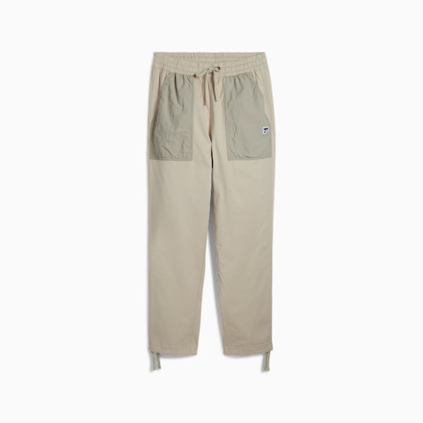 DOWNTOWN Parachute Pants Men, Desert Dust, large-ZAF