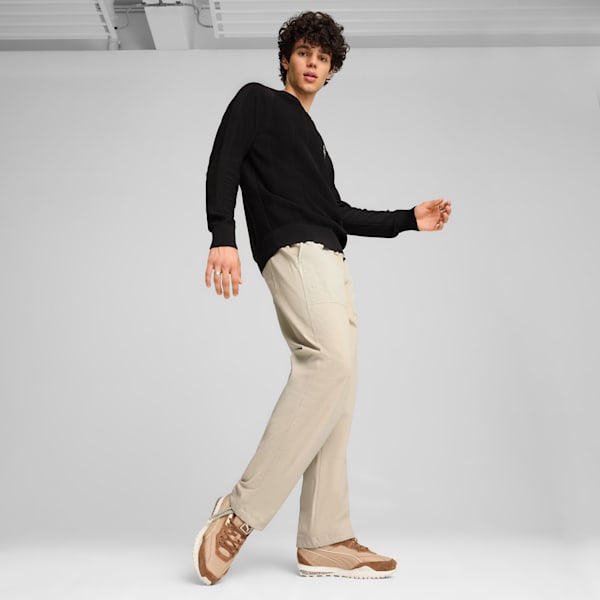 DOWNTOWN Parachute Pants Men, Desert Dust, large-ZAF
