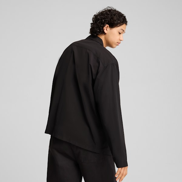 DOWNTOWN Relaxed Shirt Men, PUMA Black, large-ZAF