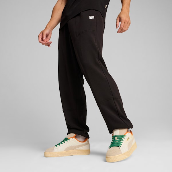 Pantalones DOWNTOWN Relaxed unisex, PUMA Black, large-ARG