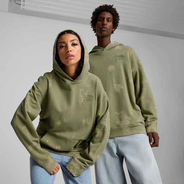 Buzo con capucha DOWNTOWN Relaxed unisex, Calming Green, large-ARG