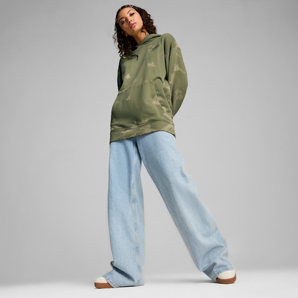 Buzo con capucha DOWNTOWN Relaxed unisex, Calming Green, large-ARG