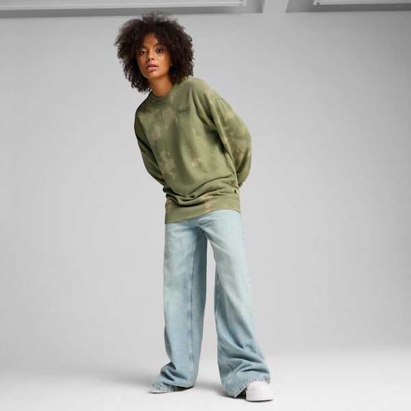 Buzo DOWNTOWN Relaxed unisex, Calming Green, large-ARG