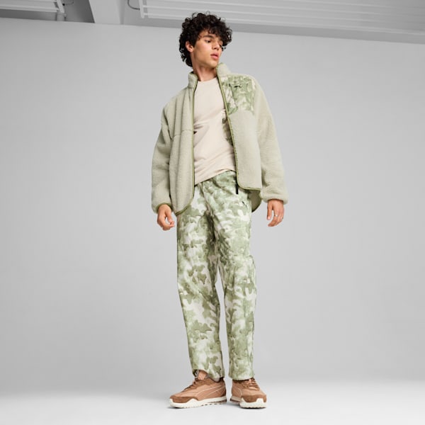PUMATECH Sherpa Track Jacket Men, Desert Dust, large-ZAF