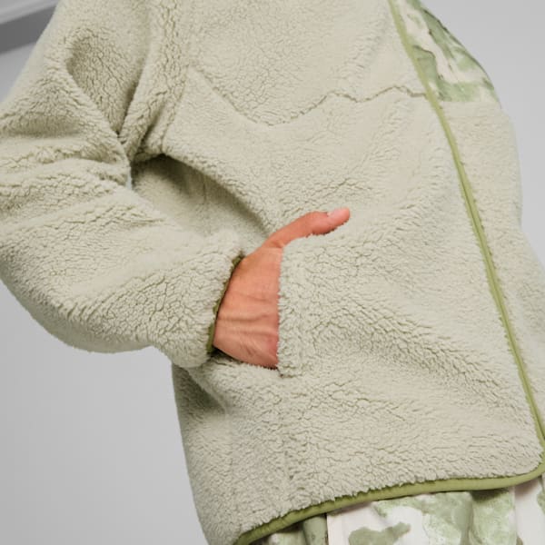 PUMATECH Sherpa Track Jacket Men, Desert Dust, large-ZAF