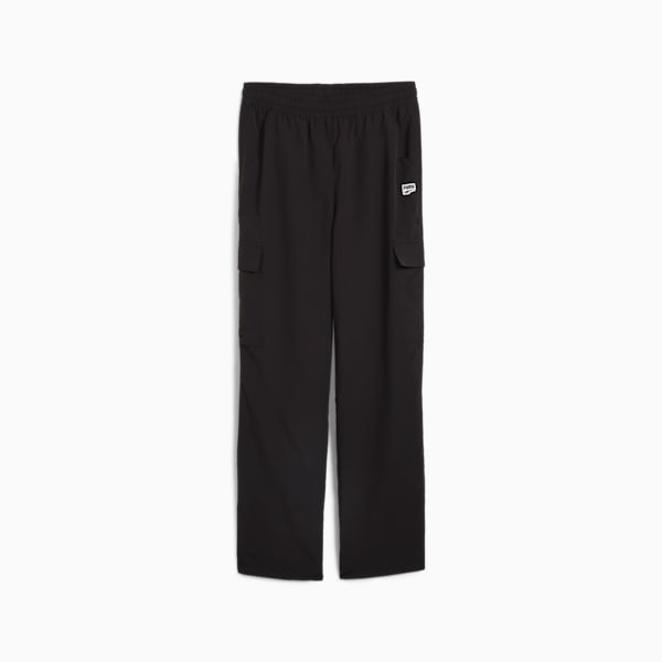 DOWNTOWN Cargo Pants Women, PUMA Black, large-ZAF