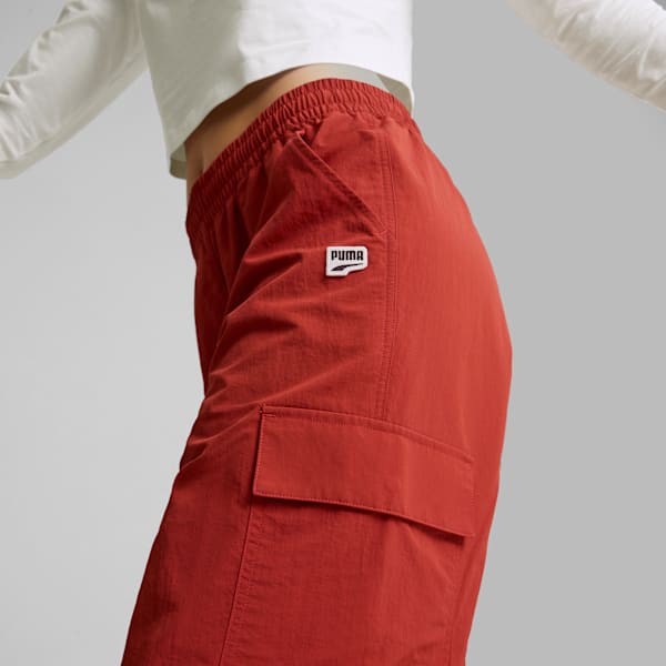 Pants cargo para mujer DOWNTOWN, Mars Red, large-MEX