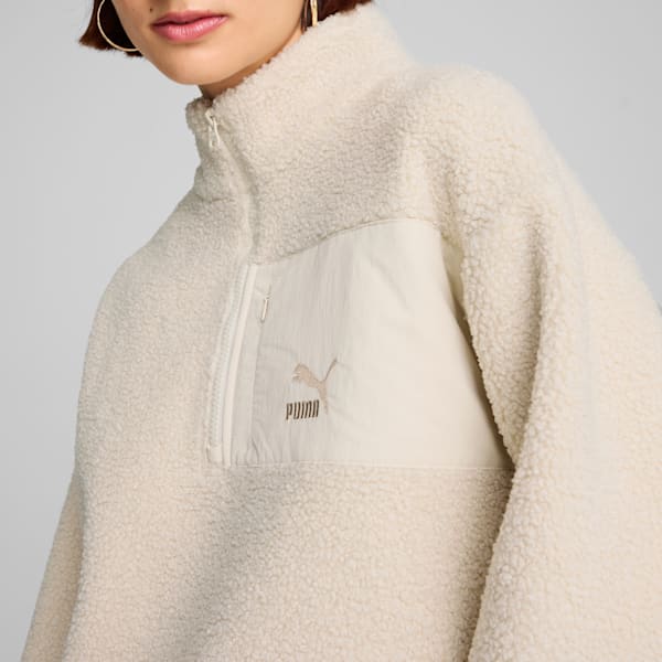 CLASSICS Winterized Half-Zip Women, Alpine Snow, large-MEX