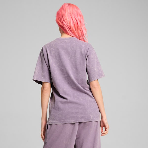 Remera holgada DARE TO Washed para mujer, Pale Plum, large-ARG