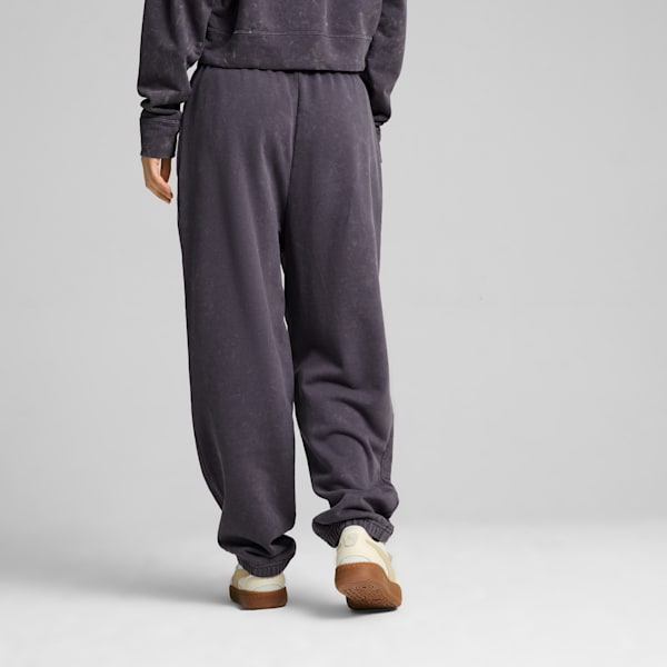 DARE TO Relaxed Washed Pants Women, Galactic Gray, large-ZAF
