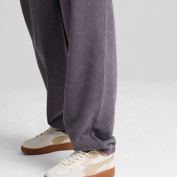 DARE TO Relaxed Washed Pants Women, Galactic Gray, large-ZAF