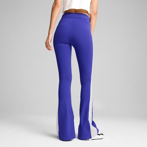 Leggings T7 acampanados para mujer, Lapis Lazuli, large-ARG