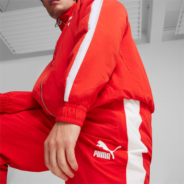 T7 Oversized Track Pants Unisex, For All Time Red, large-MEX