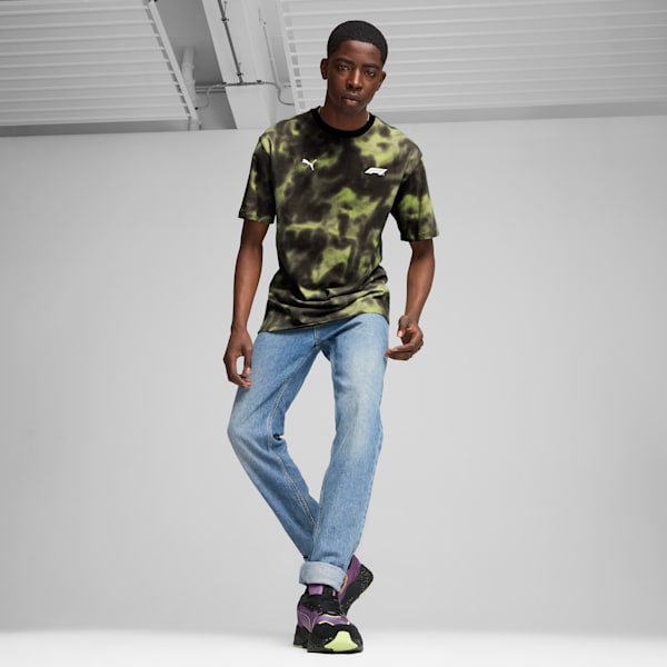F1 Statement Tee Men, Cool Cucumber-AOP, large-MEX