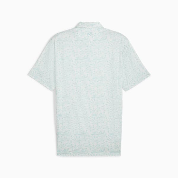 CLOUDSPUN Watering Hole Golf Polo Men, Warm White-Silver Sky, large-ZAF