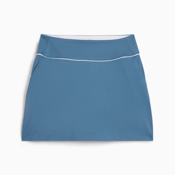 Blake Piped Knit Golf Skirt Women, Blue Horizon-White Glow, large-ZAF