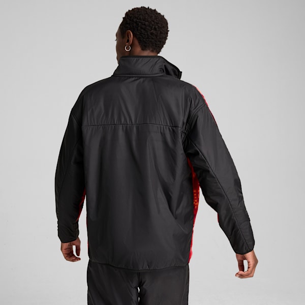 Scuderia Ferrari Race Neon Energy Fleece Jacket Men, PUMA Black, large-ZAF