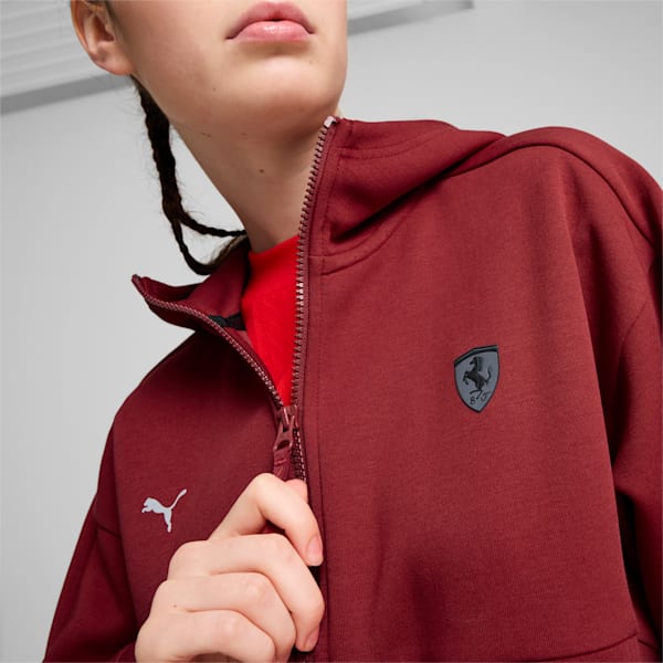 Scuderia Ferrari Style Hoodie Women, Intense Red, large-ZAF