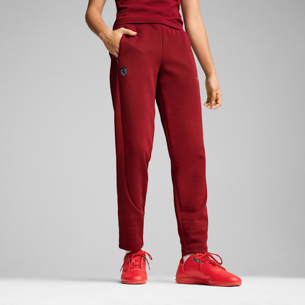 Scuderia Ferrari Style Sweatpants Women, Intense Red, large-ZAF