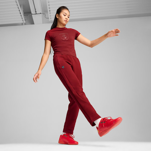 Scuderia Ferrari Style Sweatpants Women, Intense Red, large-ZAF