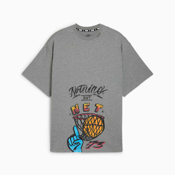 Remera de basketball Getting Crafty 1, Medium Gray Heather, large-ARG