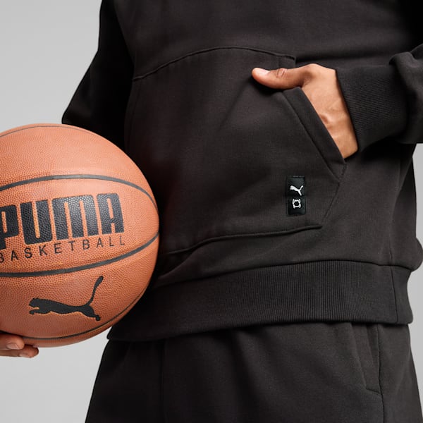 Sudadera Hombre de basquetbol Call Us Now, PUMA Black, large-MEX