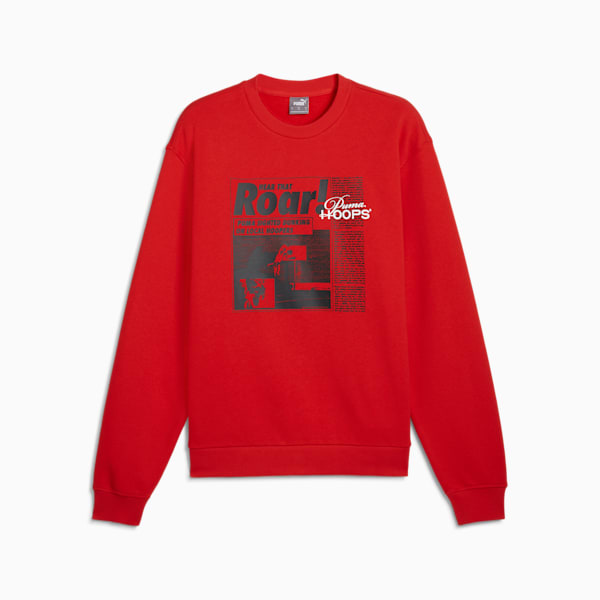 Buzo de basketball Media Day para hombre, For All Time Red, large-ARG