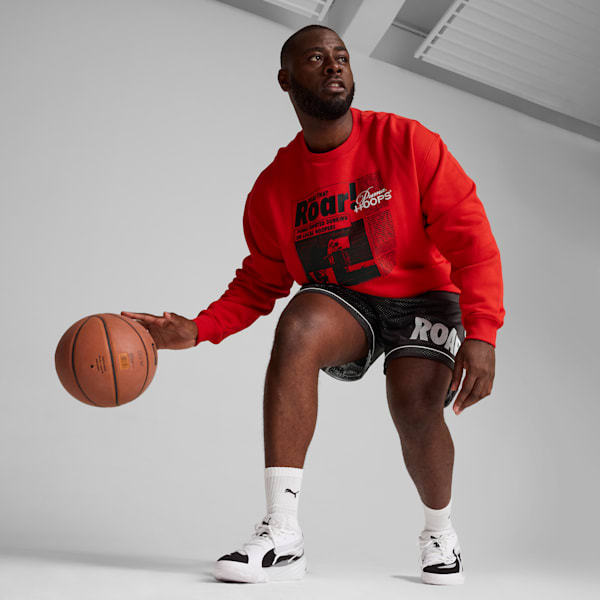 Buzo de basketball Media Day para hombre, For All Time Red, large-ARG