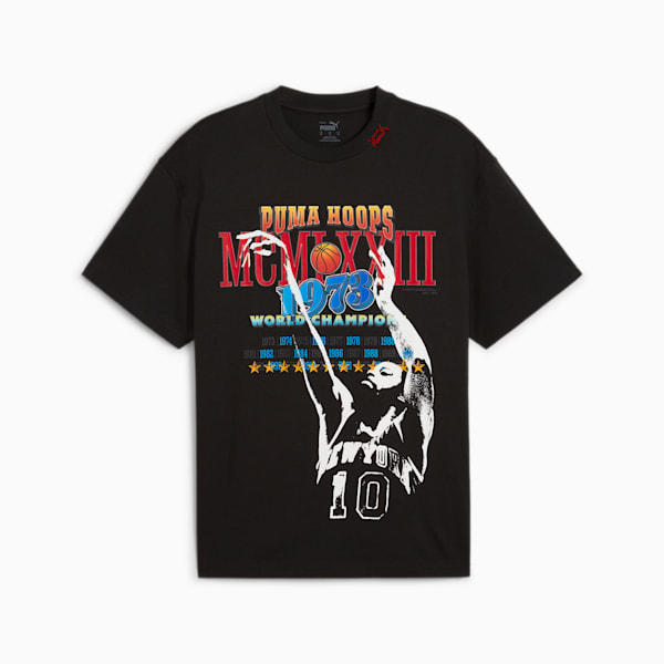 Remera de basketball Crowd Craze 1 para hombre, PUMA Black, large-ARG