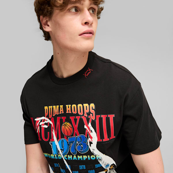 Remera de basketball Crowd Craze 1 para hombre, PUMA Black, large-ARG