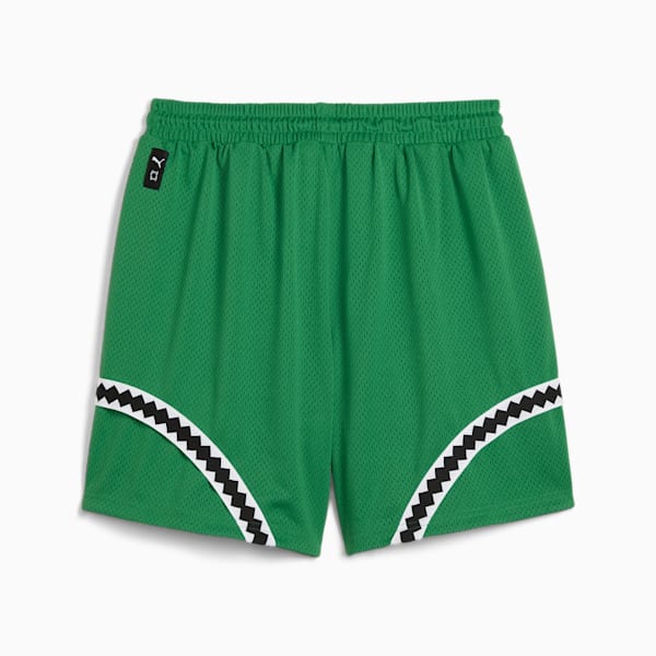 Crowd Craze Mesh Basketball Shorts Men, Archive Green, large-ZAF